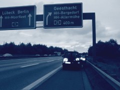 A1 beim Dreieck HH-Südost